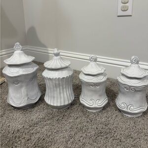 Vietri Canister Set Incanto Baroque